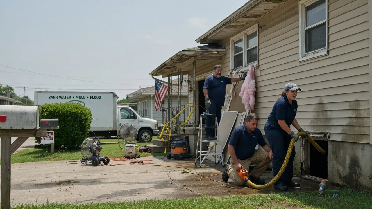 Water Damage Repair in Hugoton, KS near me